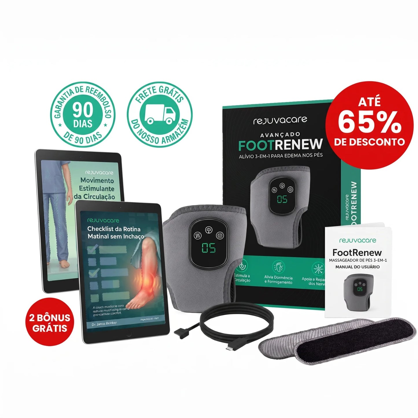Massageador FootRenew (PROMOÇÃO)
