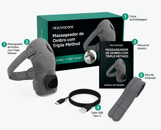 Massageador de Ombros com Método Triplo(LINK PROMOCIONAL)